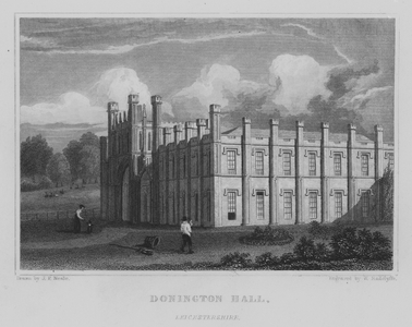 Donington Hall, Leicestershire (engraving)