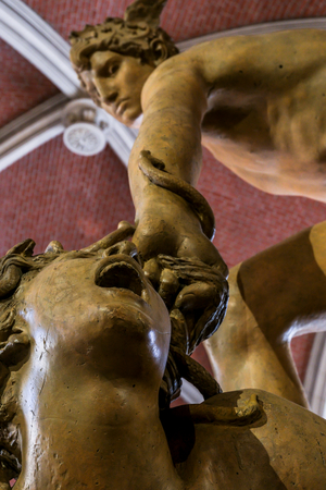 Persee and Gorgon, 1875 (plaster)