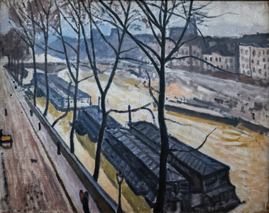 Paris in Winter. Quai Bourbon, 1907 (oil on canvas)