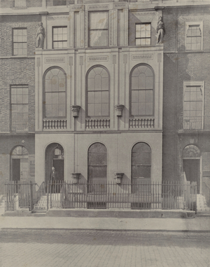 Soane Museum (b/w photo)