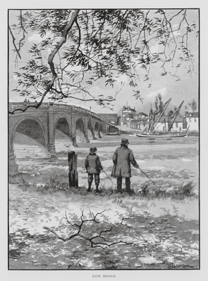 Kew Bridge (litho)