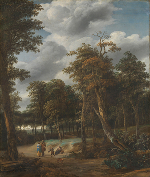 Forest Road, 1650-1674 (oil on canvas)