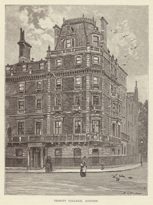 Trinity College, London (litho)