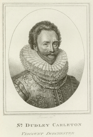 Sir Dudley Carleton, Viscount Dorchester (engraving)