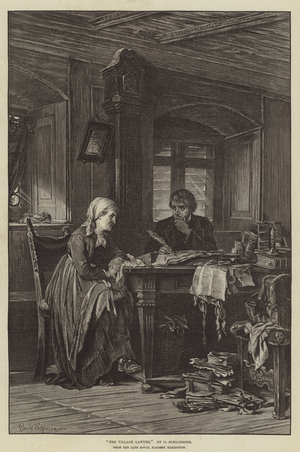 The Village Lawyer (engraving)
