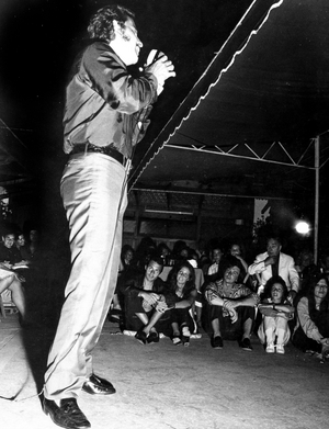 Domenico Modugno, Italy, 1969 (b/w photo)