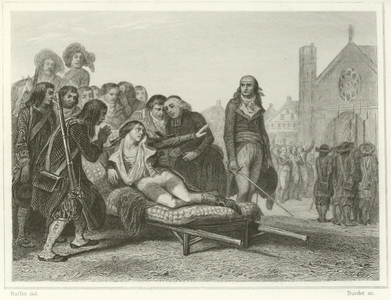 The death of Bonchamp (engraving)