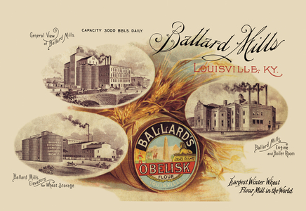 Ballard's Obelisk Flour, 1890 (print)