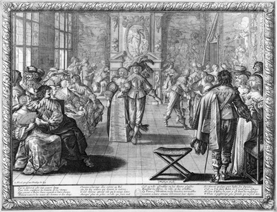 The Ball, ca. 1634 (Engraving)
