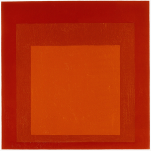 Homage to the Square - High Center, 1967 (oil on masonite)