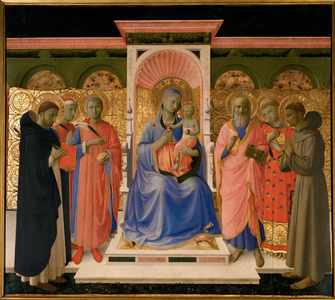 Annalena altar (tempera on wood)