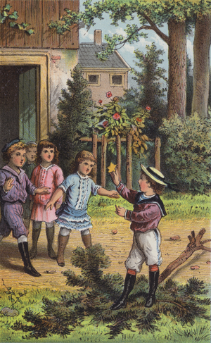 The Fir-Tree (colour litho)