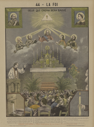 Faith (colour litho)