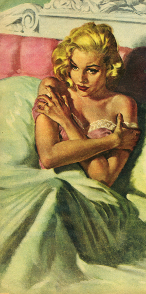 Womens Story Illustrations Magazine Plate, UK, 1950s