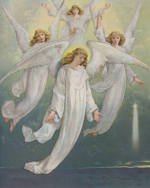 Glory to God in the Highest (colour litho)