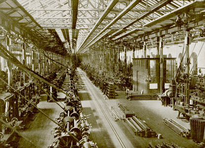 The Locomotive Department, Midland Railway, Derby (b/w photo)