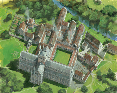 Waverley Abbey, Surrey, UK (photo)