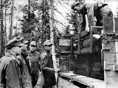 II. WK, Eastern Front, Nebelwerfer 1943 (photo)
