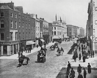 George Street, Limerick (b/w photo)