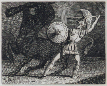Theseus and the Minotaur (engraving)