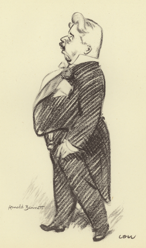 Arnold Bennett (litho)