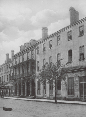 Charleston, South Carolina: Old Planters' Hotel (b/w photo)