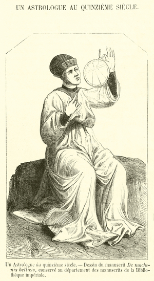 Un Astrologue du quinzieme siecle (engraving)