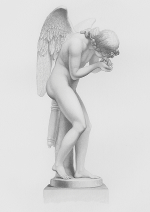 Love Reviving Life, from the statue by Finelli, in the collection of His Grace the Duke of Devonshire, at Chatsworth (engraving)