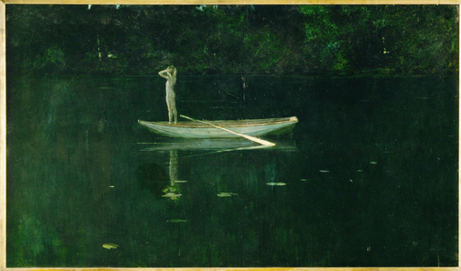 Solitude (painting on canvas)