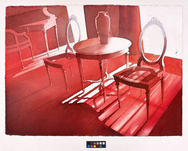 Newport Interior, 2018 (Watercolour)
