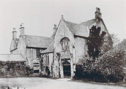 Old Deanery, Wells, Somersetshire (b/w photo)