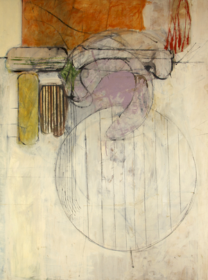 Cluster, 1962 (oil on panel)