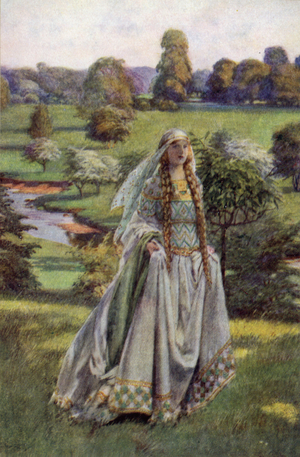 Guinevere (colour litho)