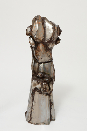 Torso, 1967 (back) (welded chrome streel)