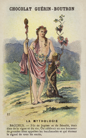Bacchus (chromolitho)