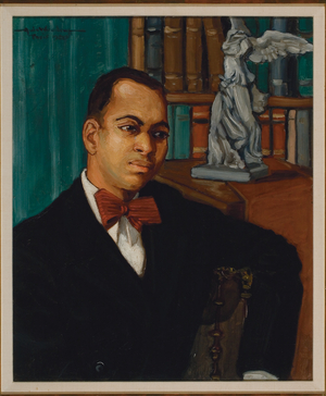 Portrait of Countee Cullen, 1928 (oil on canvas)