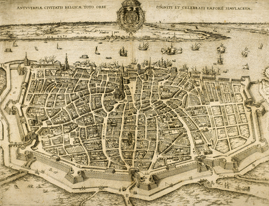 Antwerp, Belgium (engraving)