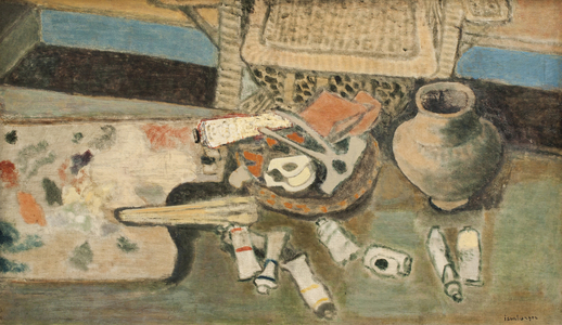 Still Life with Palette, 1943 (oil on canvas)