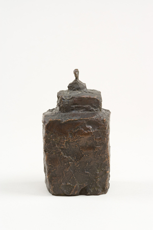 Small Bust on a Double Base, 1940-41 (bronze)