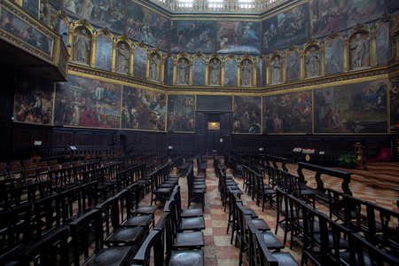Vergine del Soccorso, La Rotonda church, nave, Rovigo, Veneto, Italy (photo)