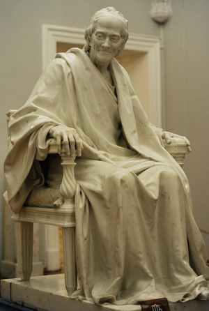 Sculpture of Voltaire, 1781