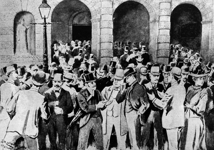 Banking crisis hits Australia in 1892