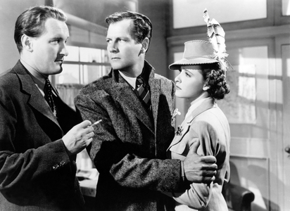 George Sanders, Joel Mc Crea And Laraine Dey.
