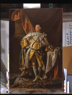 King George III (oil on canvas)