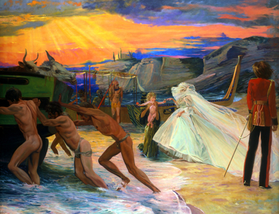 Mystic Marriage, 1981 (oil on canvas)