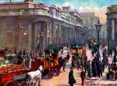 London -  Bank of England.  In early 1900s.