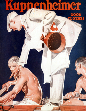 1920s USA, Kuppenheimer Magazine Advert