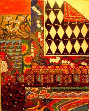 Detailed favorite designs, 2012 (acrylic,ink)