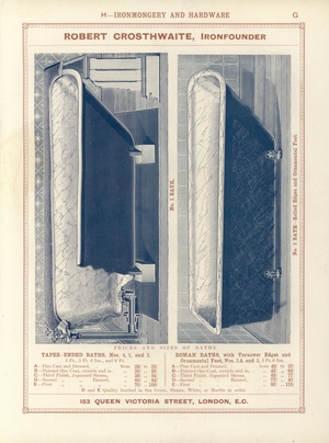 Page from The Architect's, Surveyor's and Engineer's Compendium 1892 (engraving)