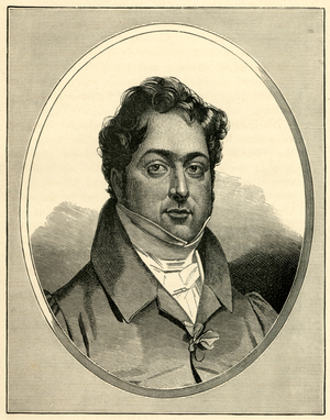 Giaochino Rossini portrait Italian